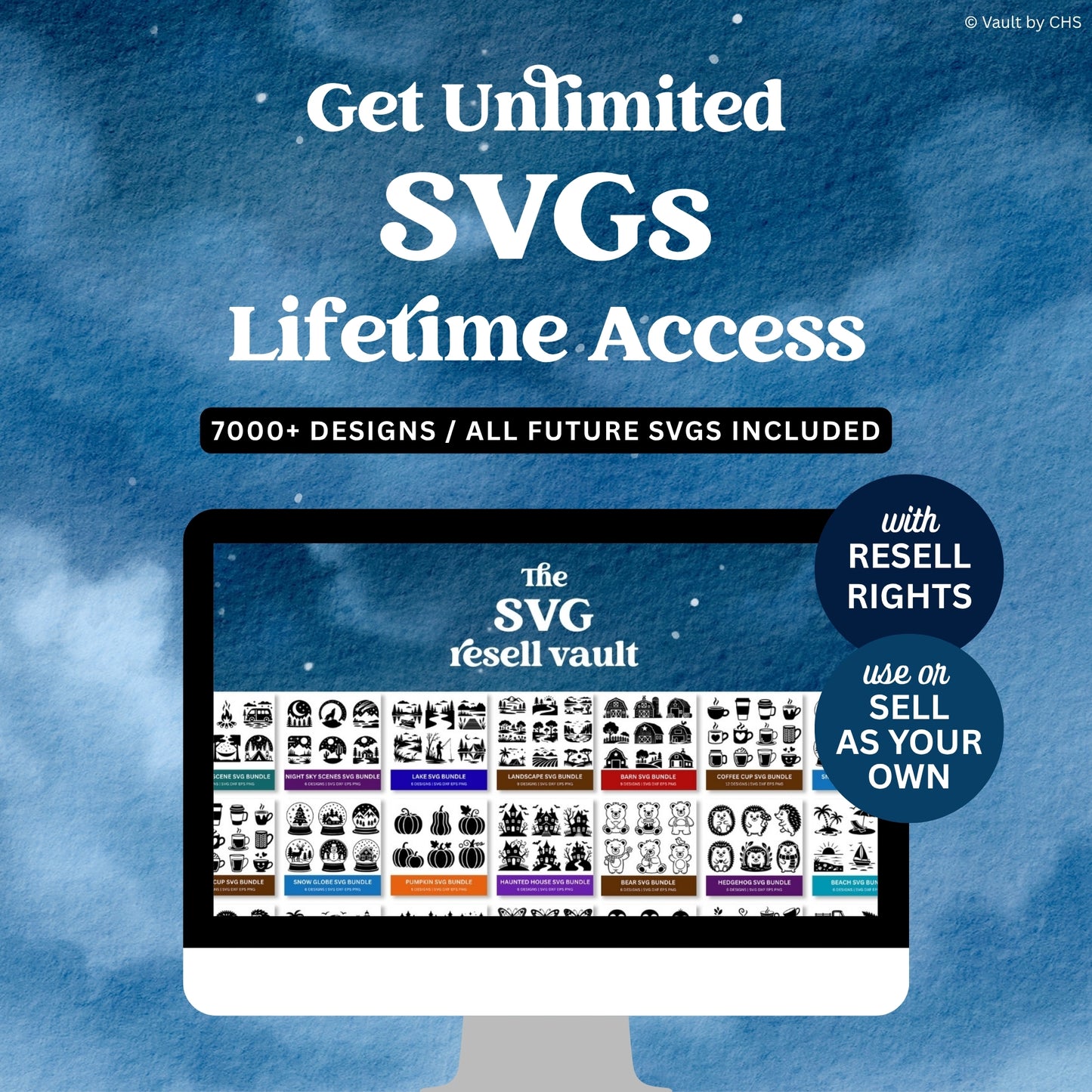 SVG Resell Vault Lifetime Access
